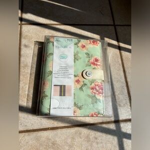 Floral 6 ring planner binder A5 size